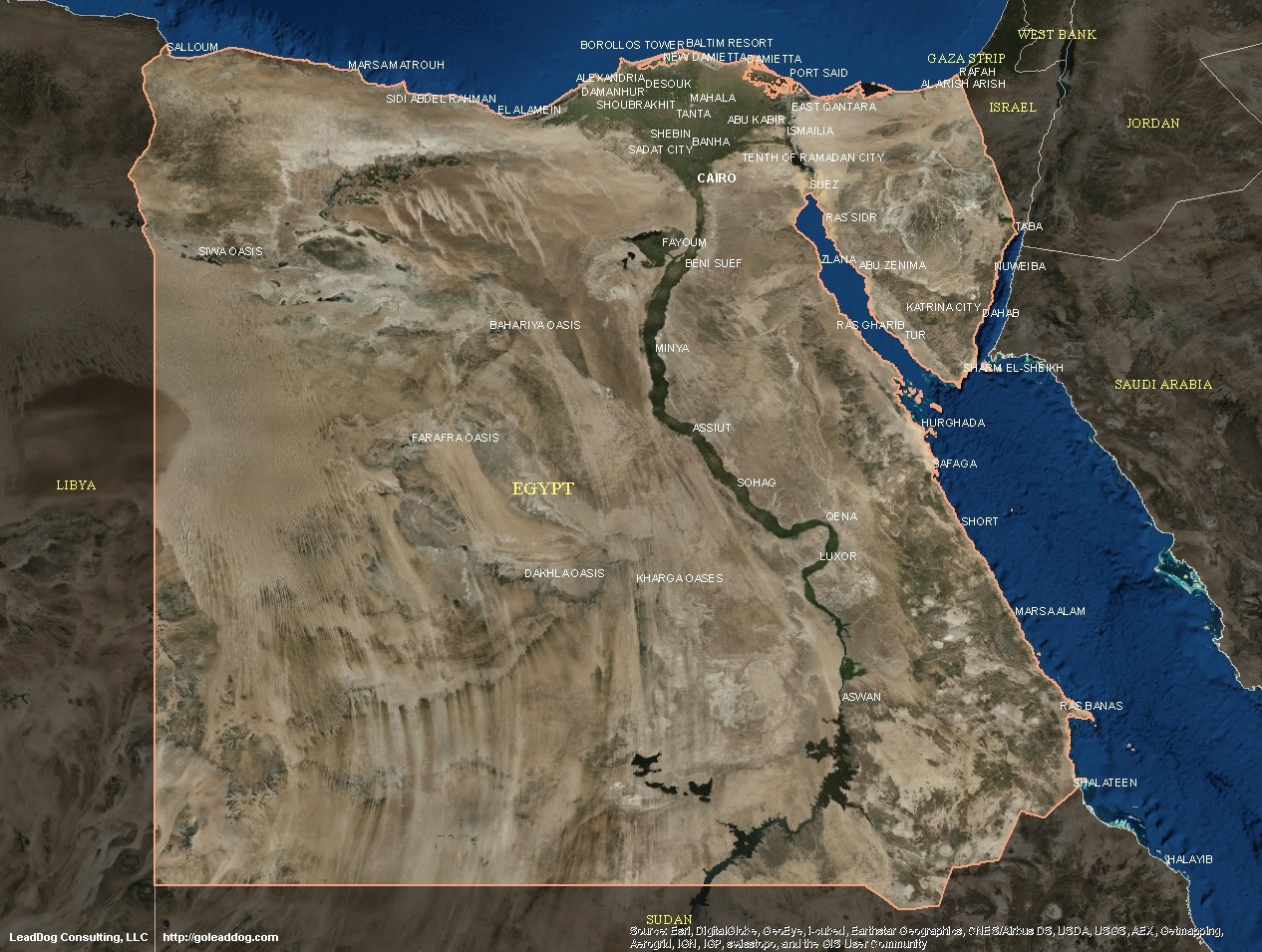 google earth map satellite imagery