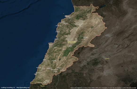Tripoli, Lebanon Satellite Map