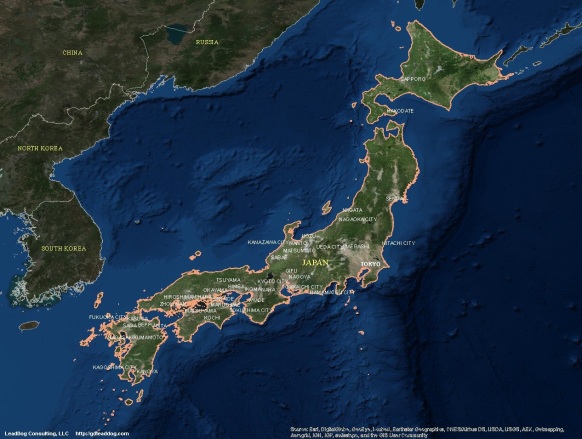 Japan Satellite Maps | LeadDog Consulting